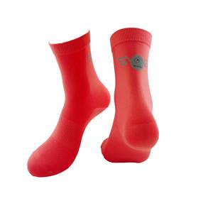 Spring Alley Red Cycling Knit Socks