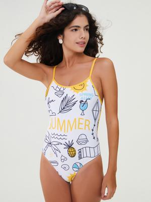 Custom One Piece Swimming Suit