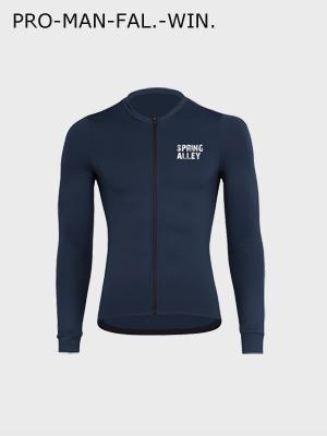 New Arrival Custom Pro Long Sleeve Cycling Fleece Jersey 